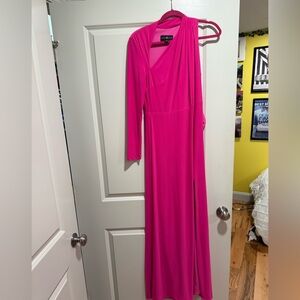 Elegant Pink Maxi Dress